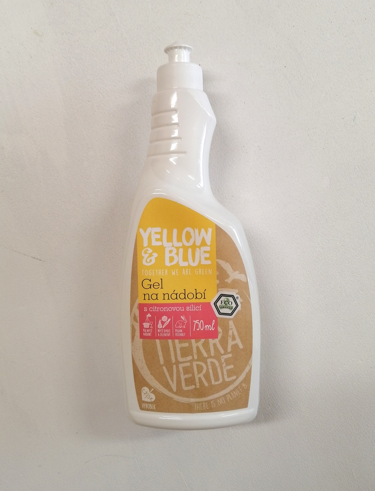 Gel na nádobí Yellow&Blue