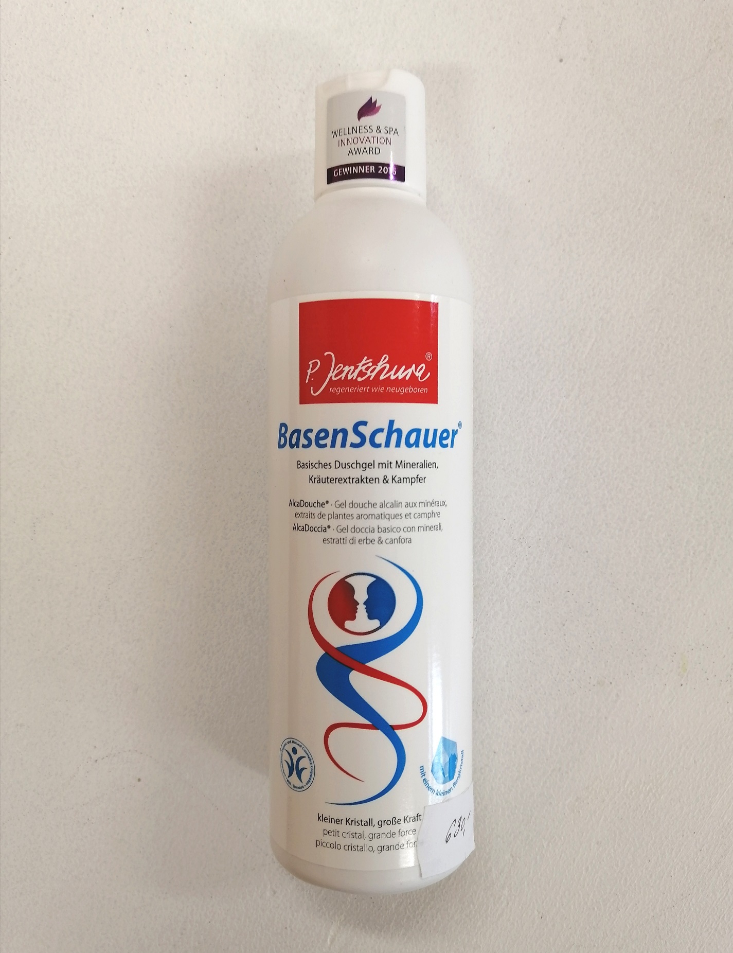 Sprchový gel zásadito-minerální, Basenschauer