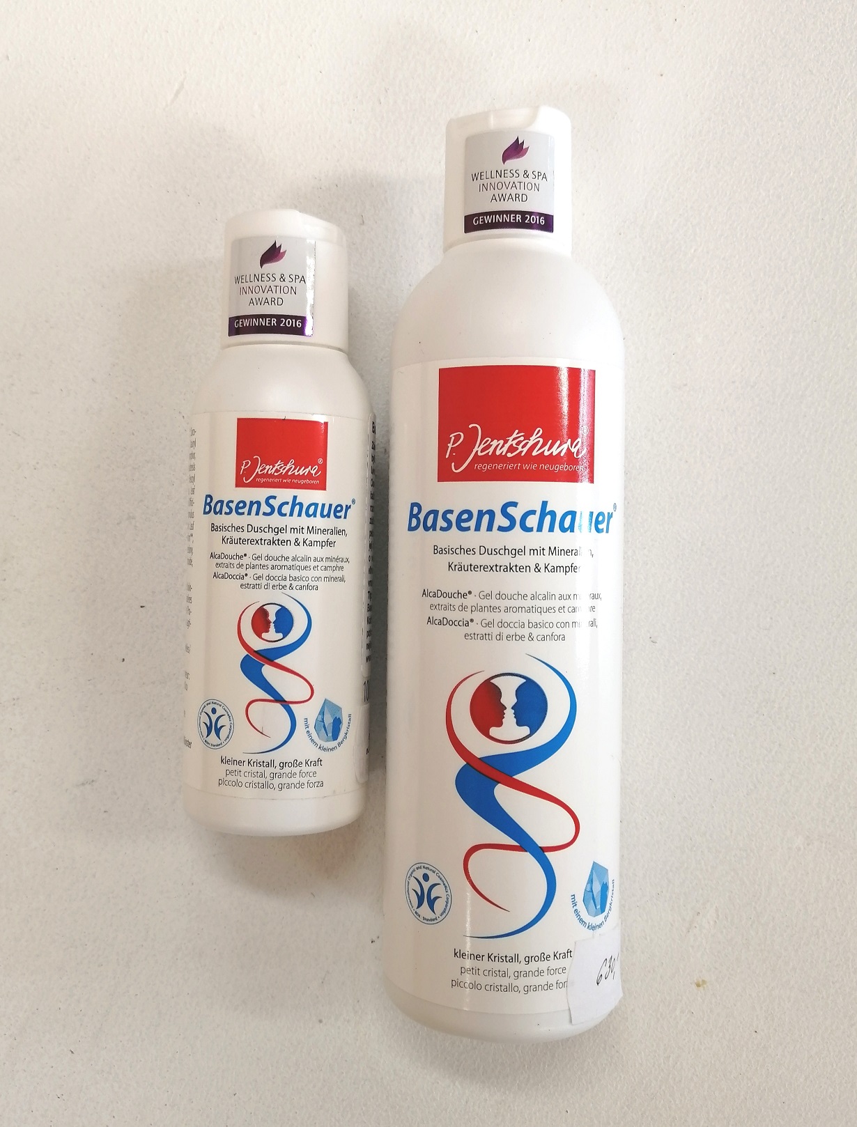 Sprchový gel zásadito-minerální,  Basenschauer, 100 ml