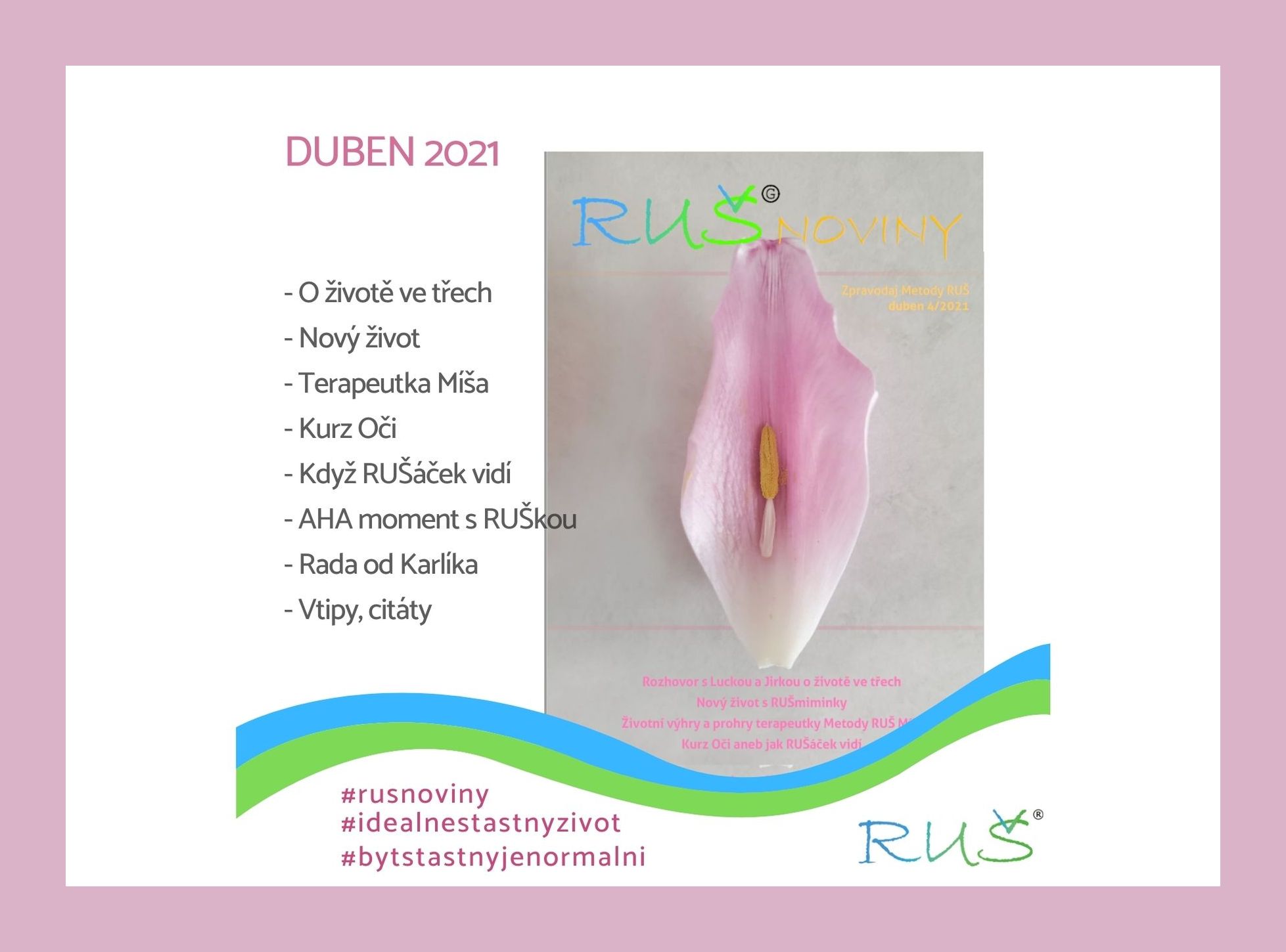 Dubnové číslo RUŠnovin na e-shopu