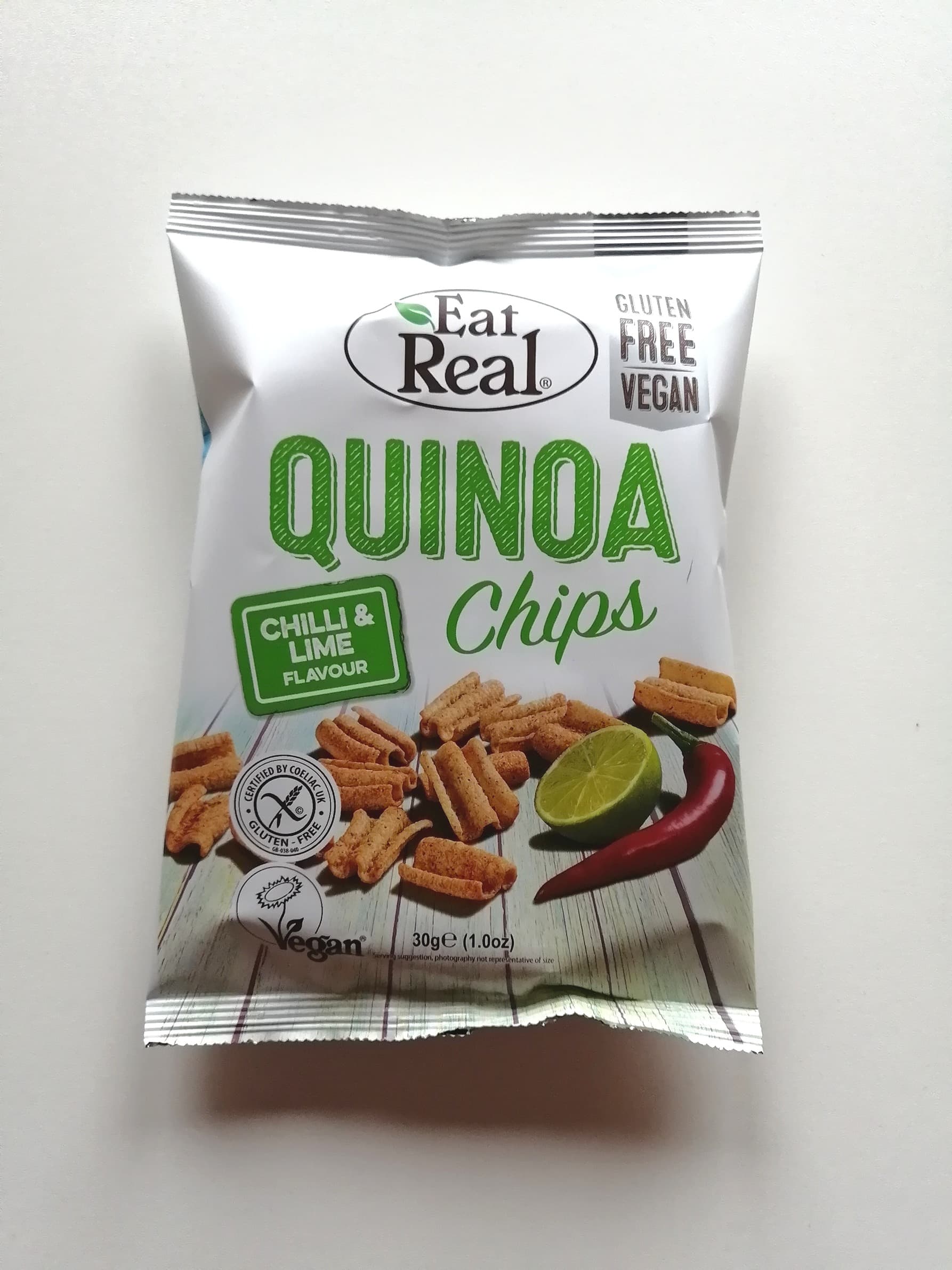 Quinoa chips Eat Real, 3 příchutě