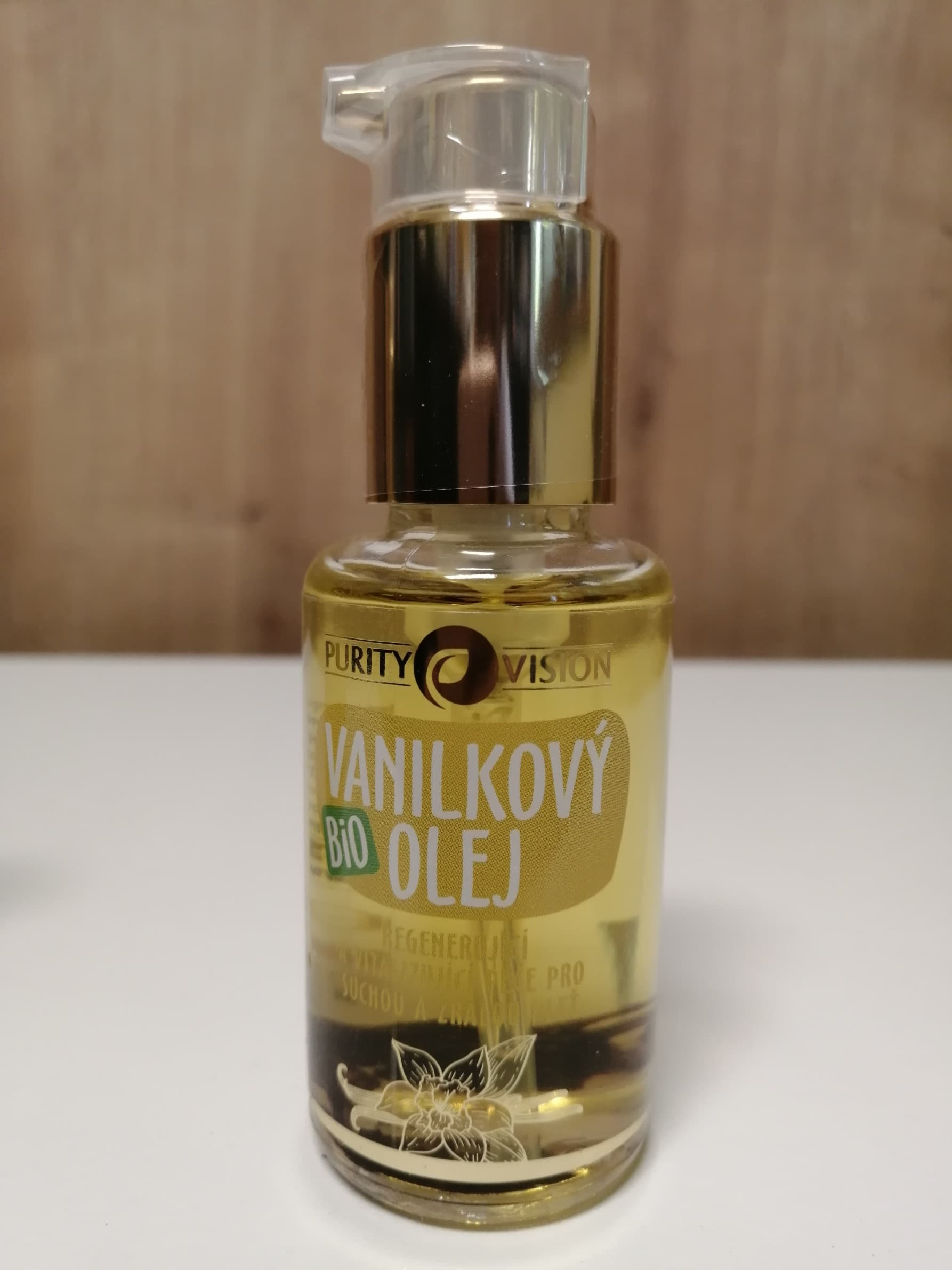 Vanilkový olej RAW BIO Purity Vision
