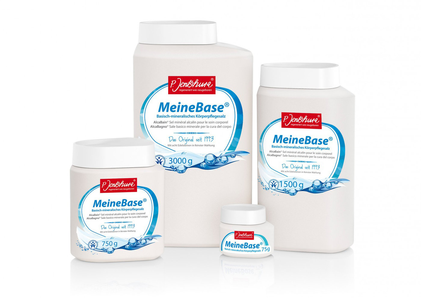 MeineBase® Zásadito-minerální koupelová sůl 2750 g
