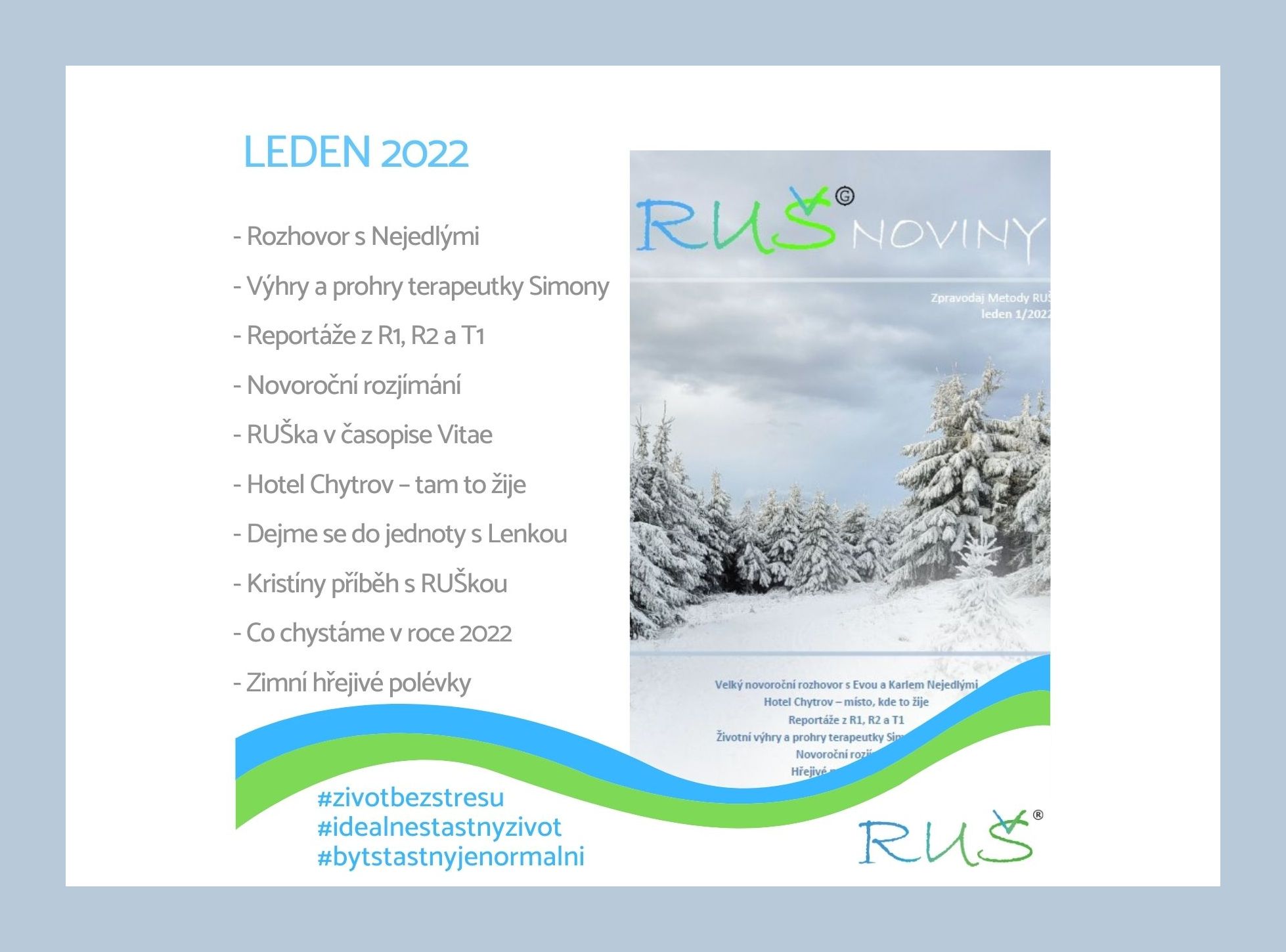 RUŠnoviny leden 2022