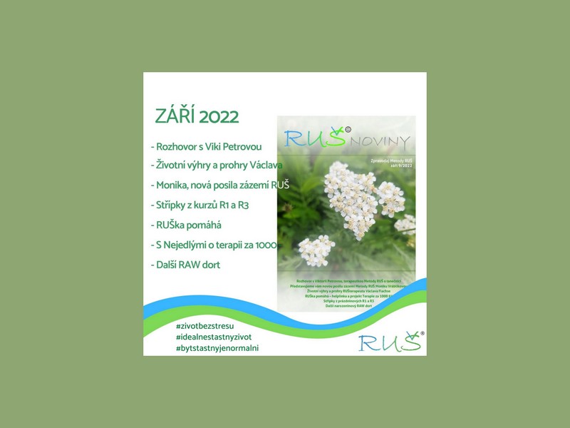 RUŠnoviny září 2022