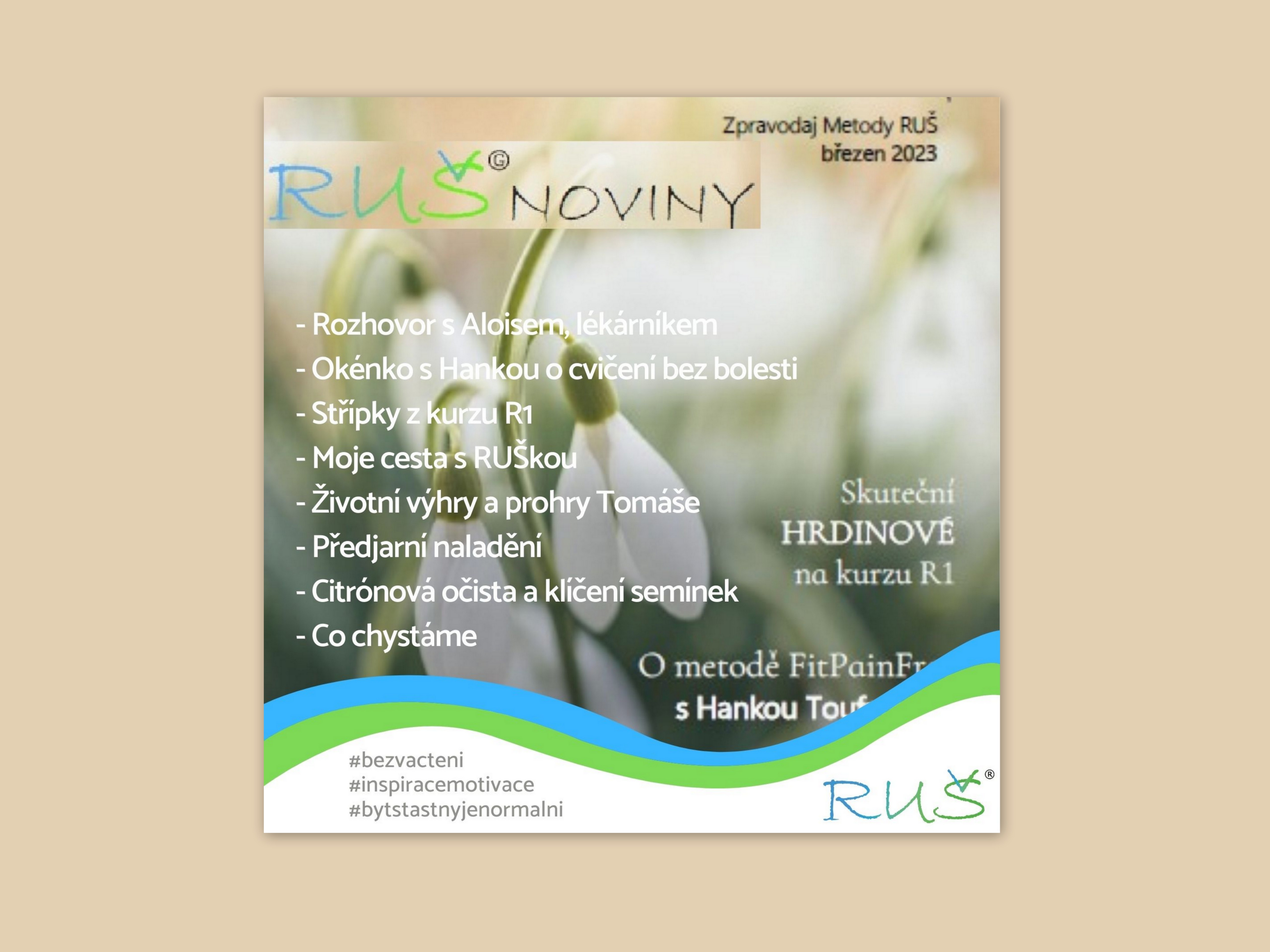 RUŠnoviny březen 2023