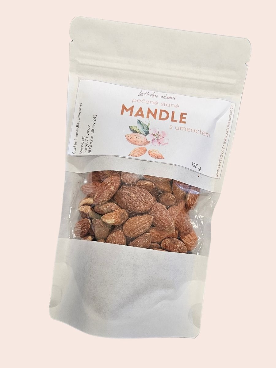 Mandle pečené s umeoctem