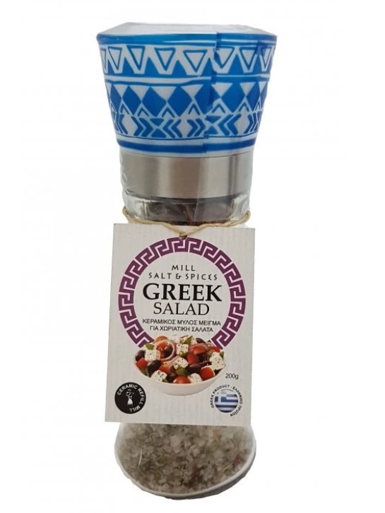 Řecká ochucená sůl Řecký salát – mlýnek 160 g