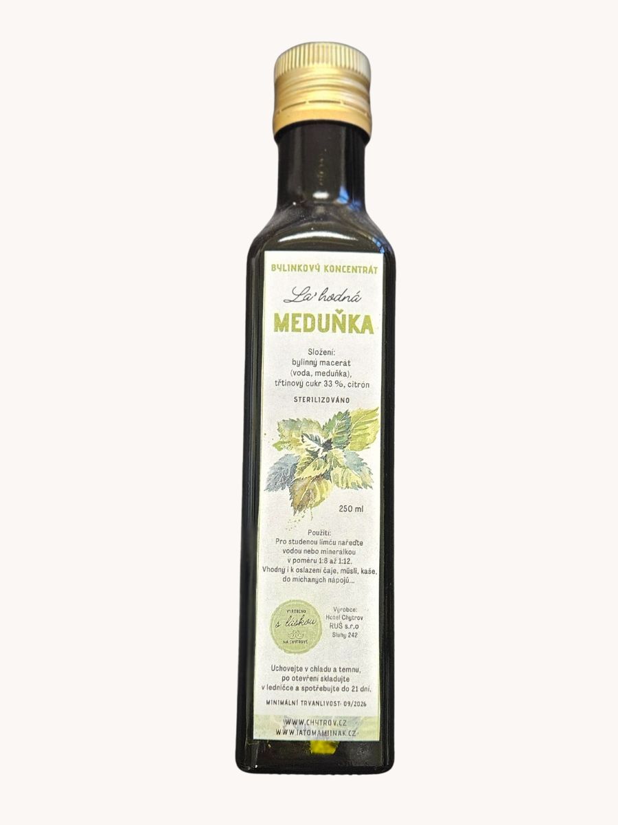 Lahodná meduňka, bylinkový koncentrát 