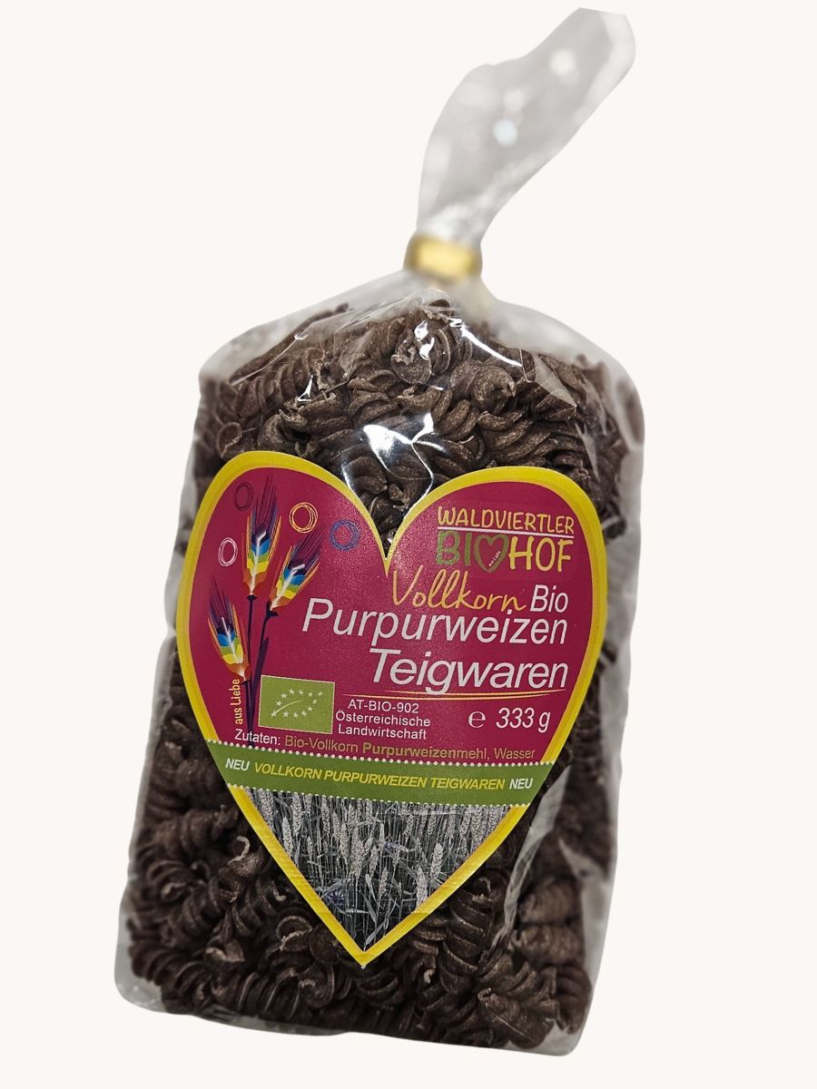 BIO těstoviny z červené pšenice – spirálky