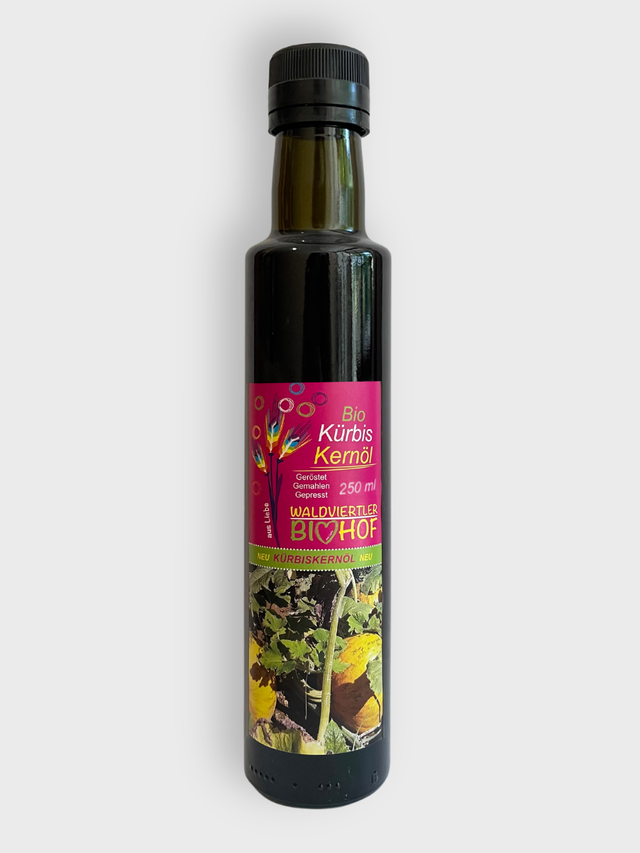 BIO olej dýňový z pražených semen 250 ml