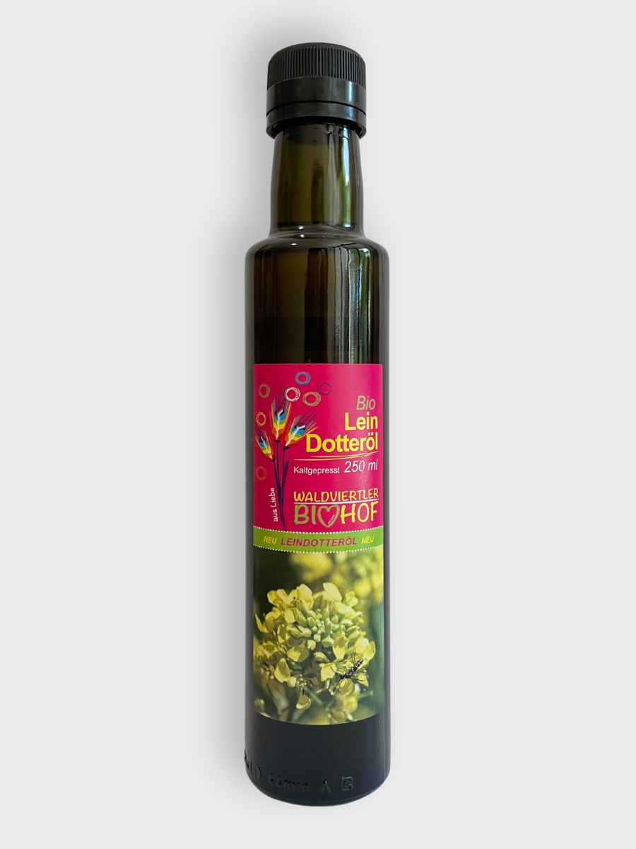 BIO olej lničkový 250 ml
