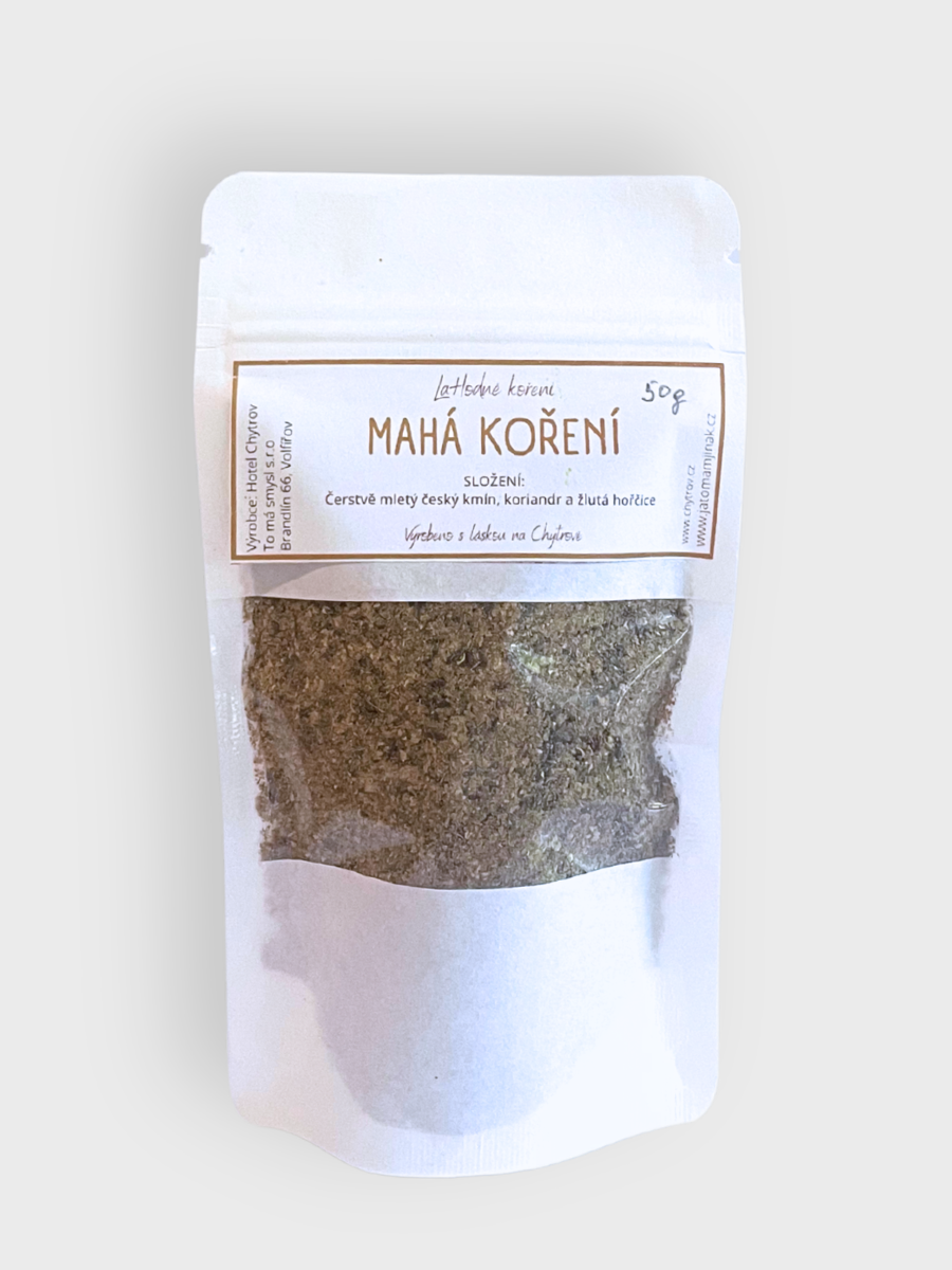 Chytrovské Mahá koření, čerstvě mleté