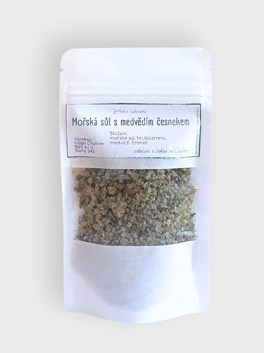 Mořská sůl s medvědím česnekem