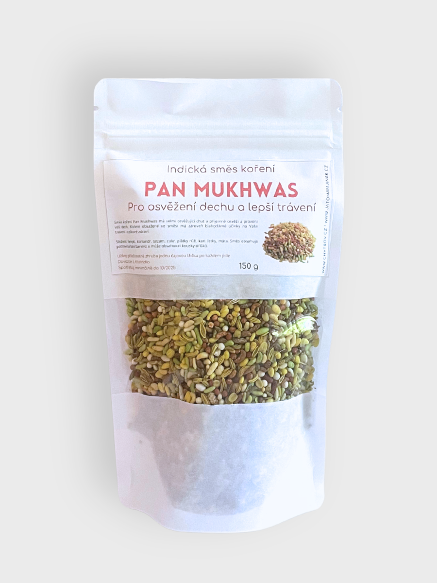 Pan Mukhwas - indická směs koření v cukru