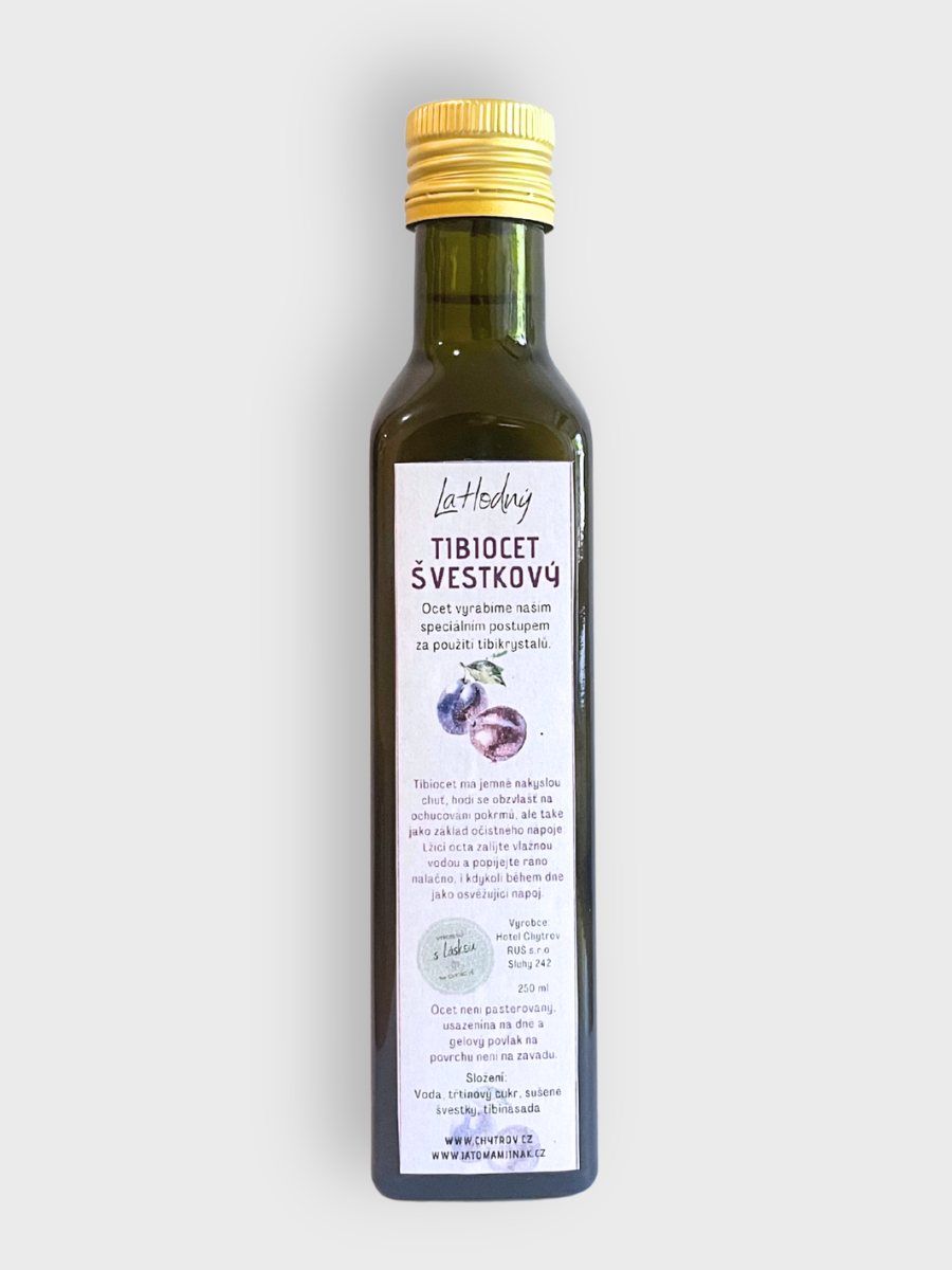 LaHodný Tibiocet – švestkový ocet 250 ml