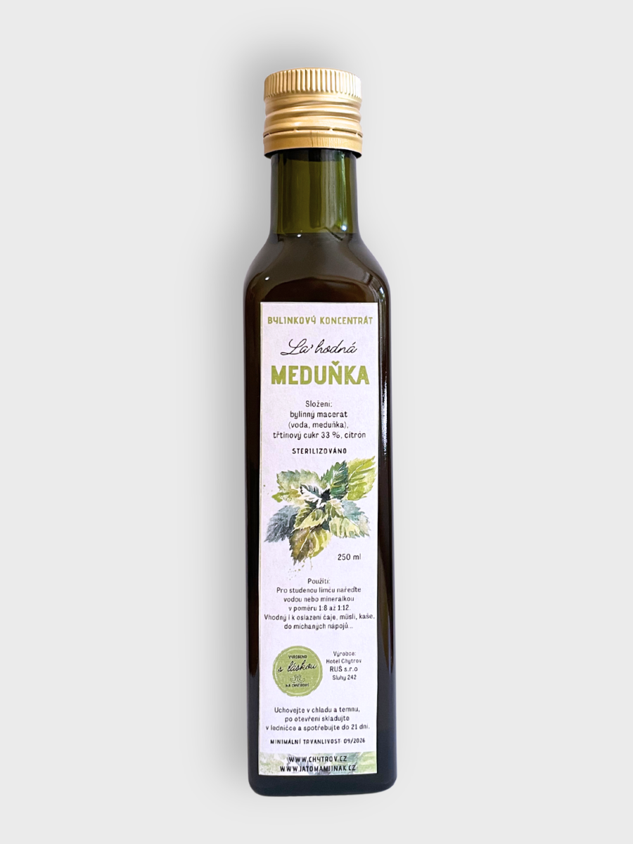 LaHodná Meduňka – bylinný koncentrát 250 ml
