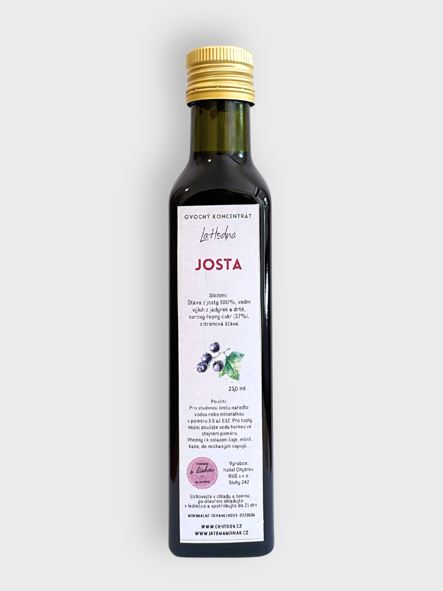 LaHodná Josta – ovocný koncentrát 250 ml