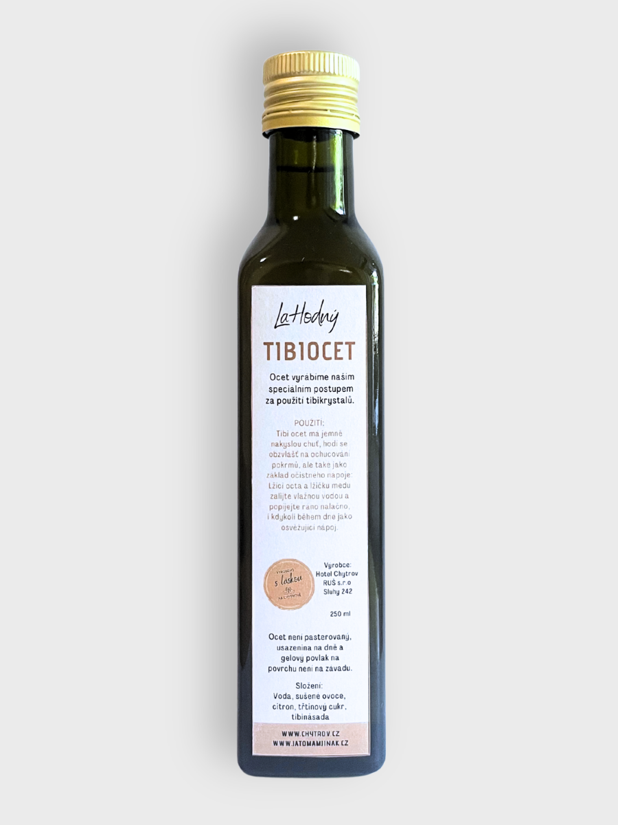 LaHodný Tibiocet – přírodní fermentovaný ocet 250 ml