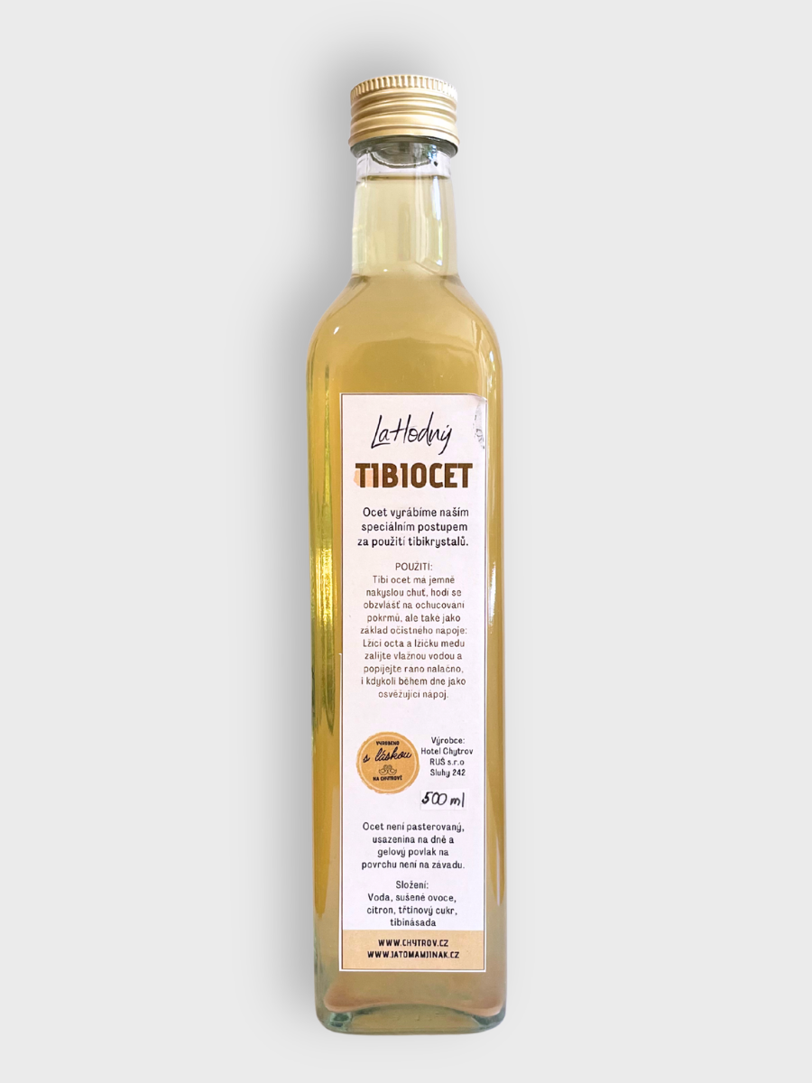 LaHodný Tibiocet – přírodní fermentovaný ocet 500 ml