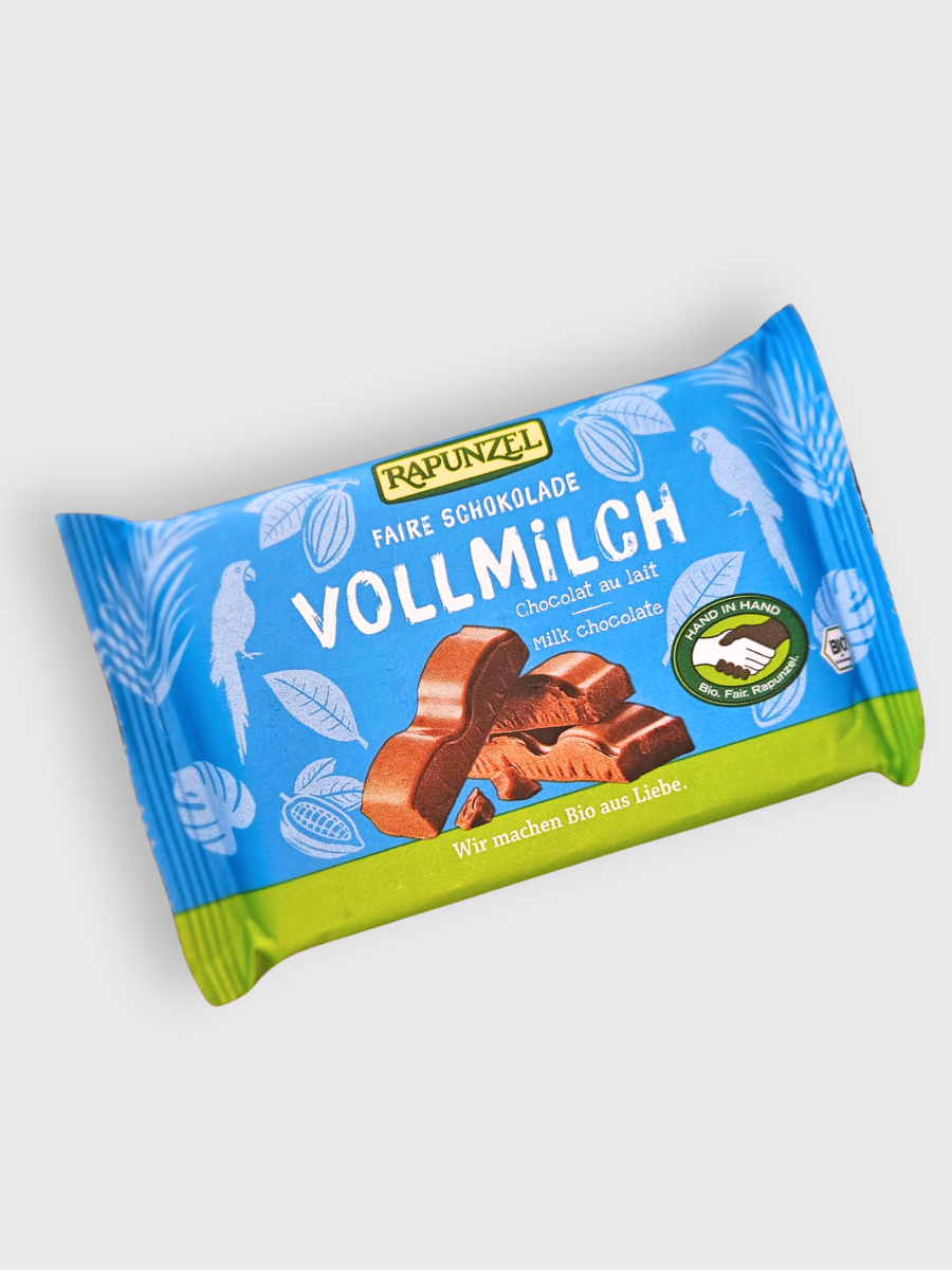 BIO čokoláda RAPUNZEL mléčná