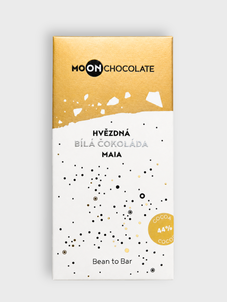 MAIA – bílá čokoláda s 44 % obsahem kakaového másla