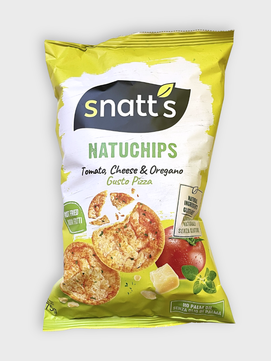 Snatt's Natuchips – rajče, sýr a oregano