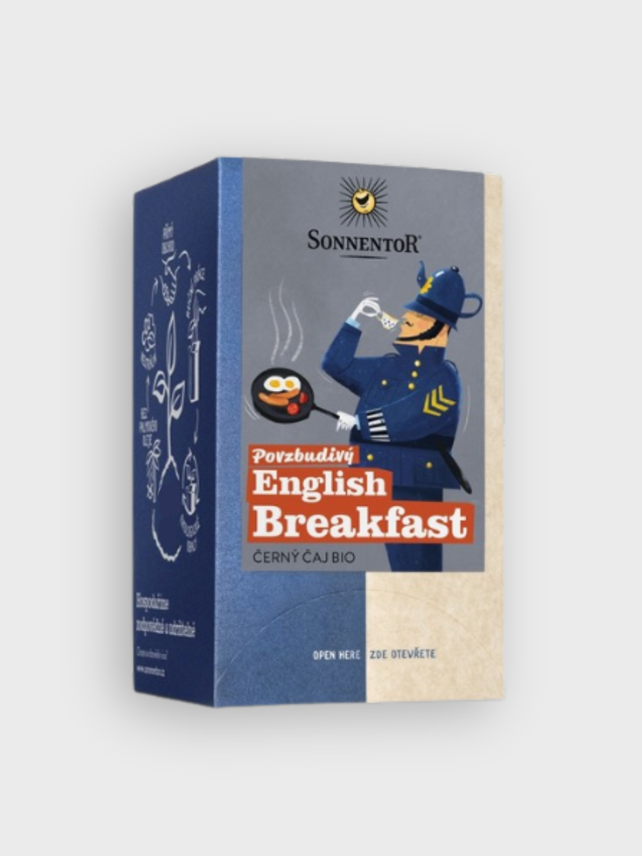 Čaj černý BIO - Povzbudivý English breakfast Sonnentor