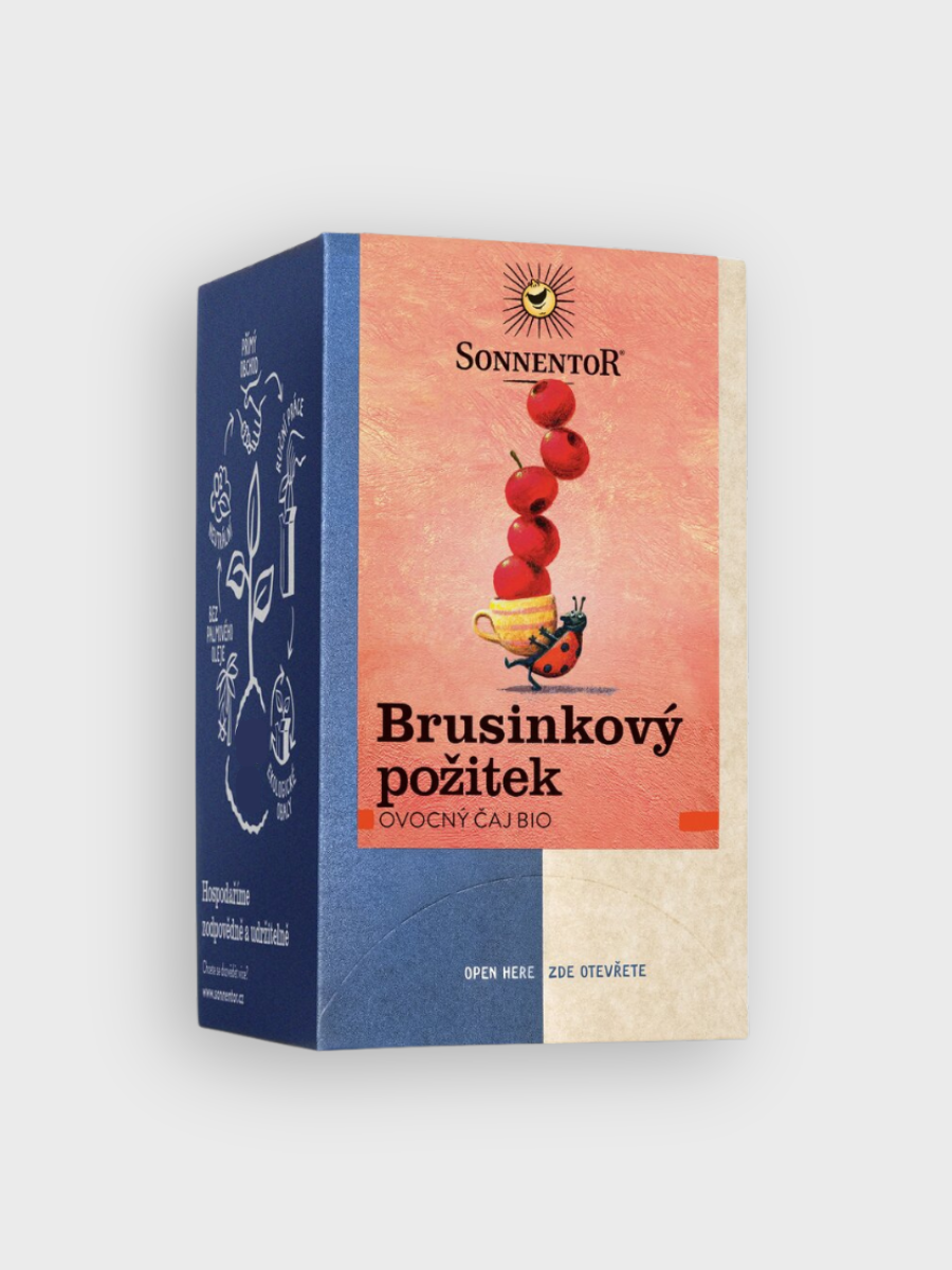 Čaj Sonnentor Brusinkový požitek