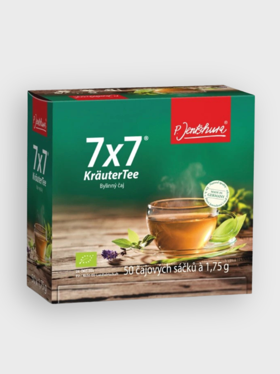 P. Jentschura 7x7 KräuterTee - bylinný čaj BIO porcovaný 50 sáčků