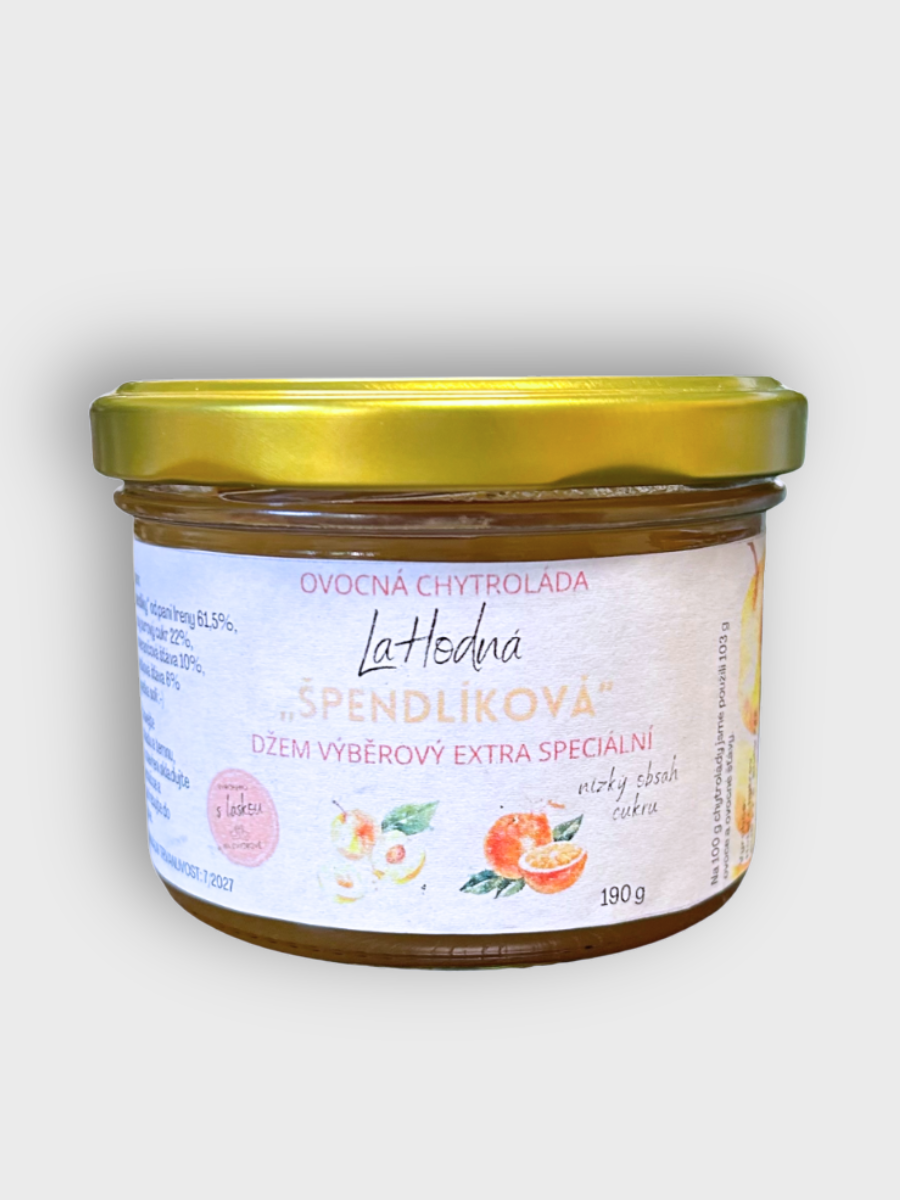 LaHodná ovocná Chytroláda Špendlíková, cukr 22%
