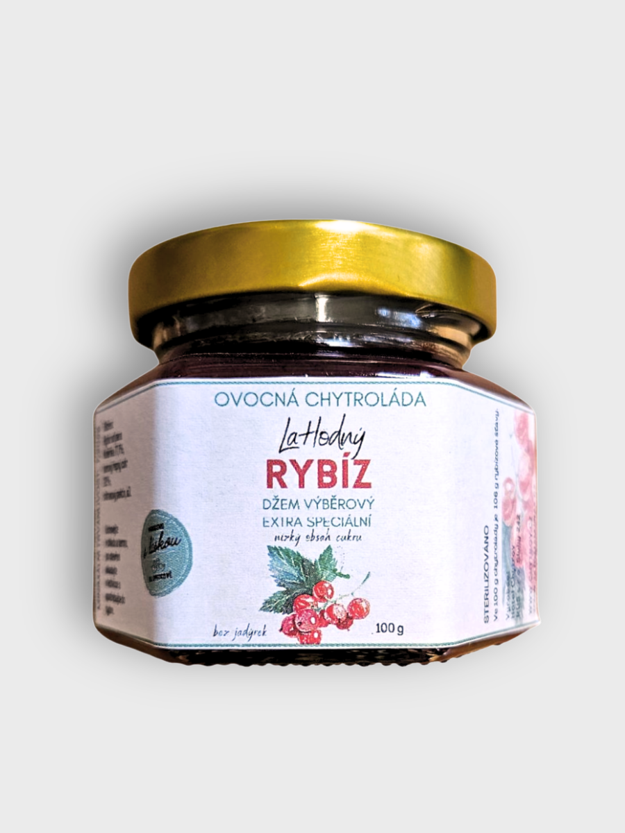 Chytroláda LaHodný Rybíz, bez jadýrek, nízký obsah cukru 22%