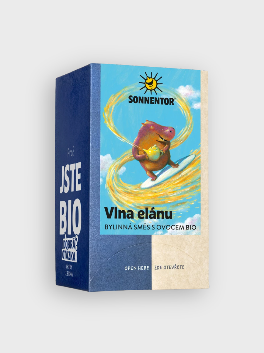 Čaj Sonnentor Vlna elánu