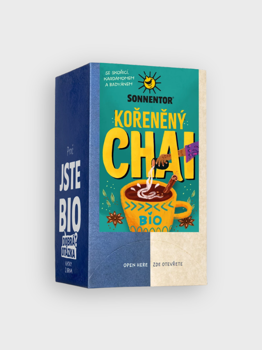 Čaj Sonnentor Chai kořeněný