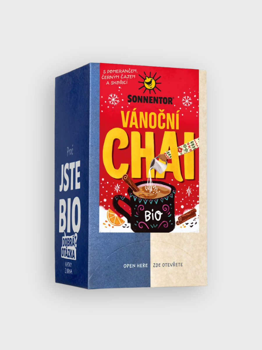Čaj Sonnentor Chai vánoční