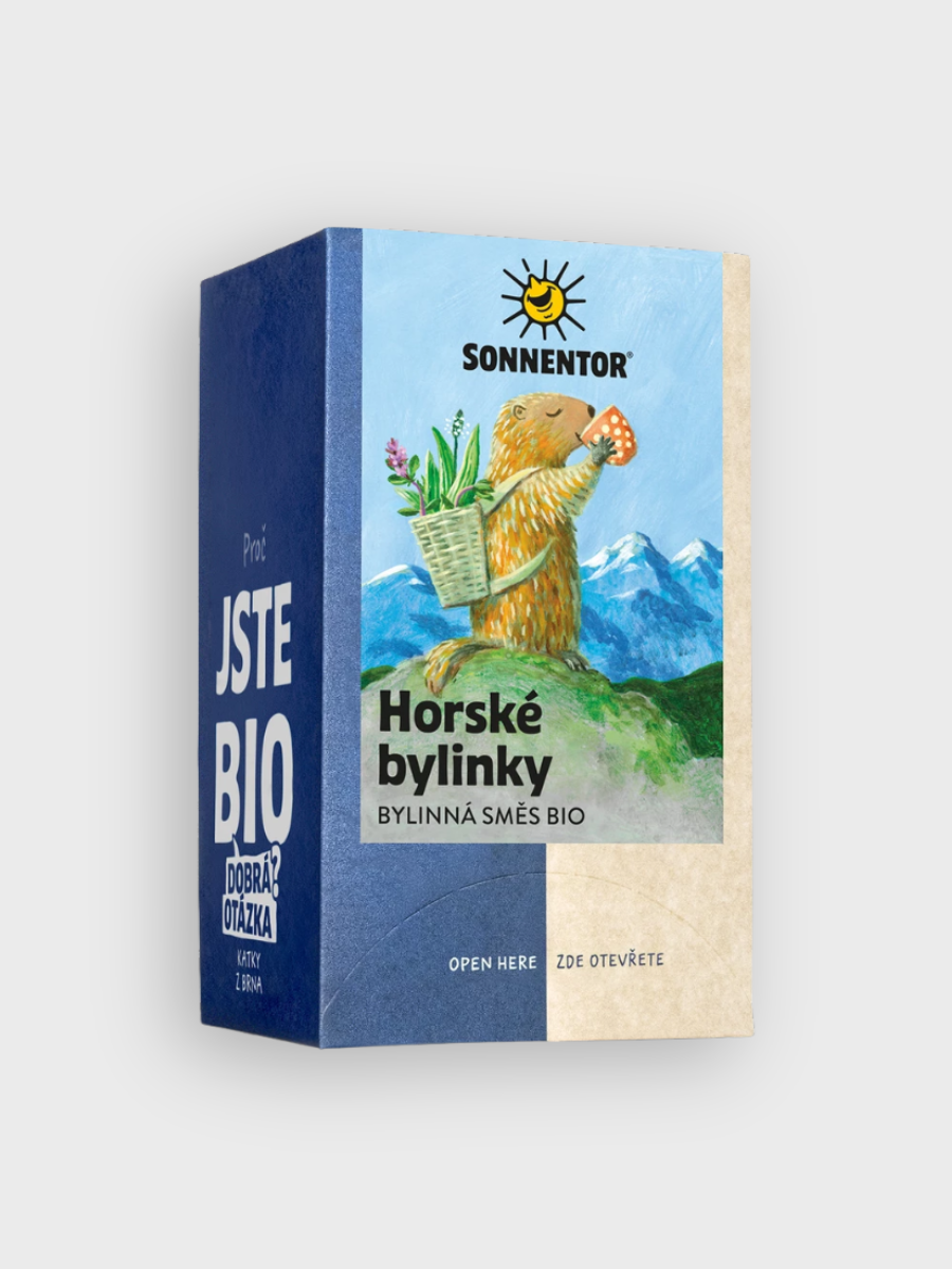 Čaj Sonnentor Horské bylinky