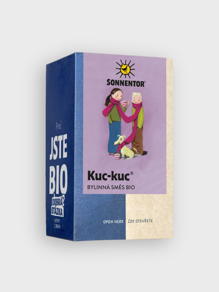 Čaj Sonnentor Kuc-kuc® – bylinná směs BIO