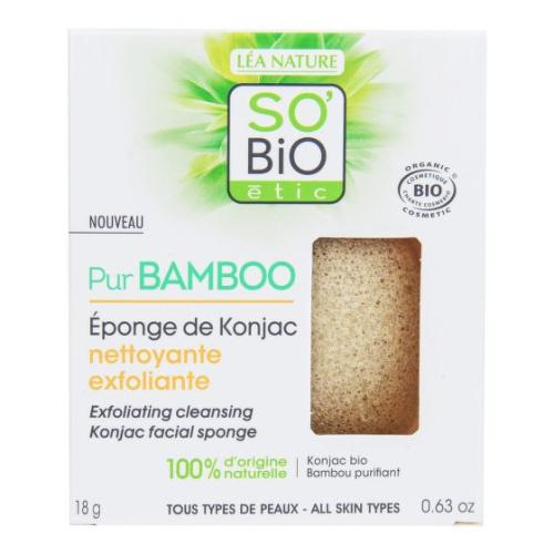 BIO Konjaková houbička s bambusem PUR BAMBOO