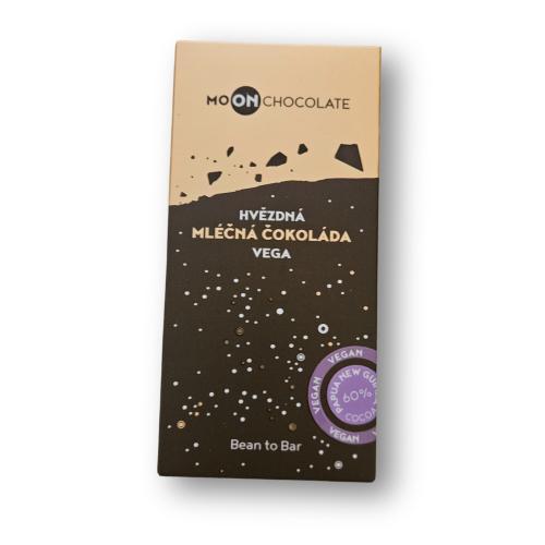 VEGA – jemná veganská bean to bar čokoláda s BIO kokosovým mlékem (60 % kakaa)