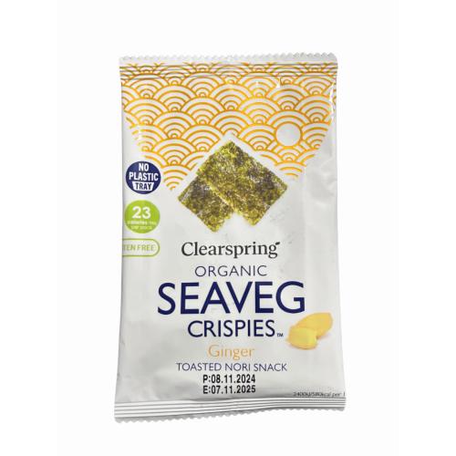 Bio křupavé nori řasy se zázvorem