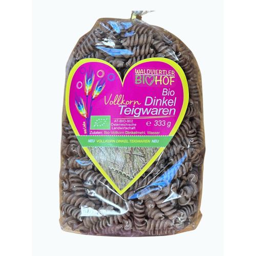 BIO celozrnné špaldové těstoviny