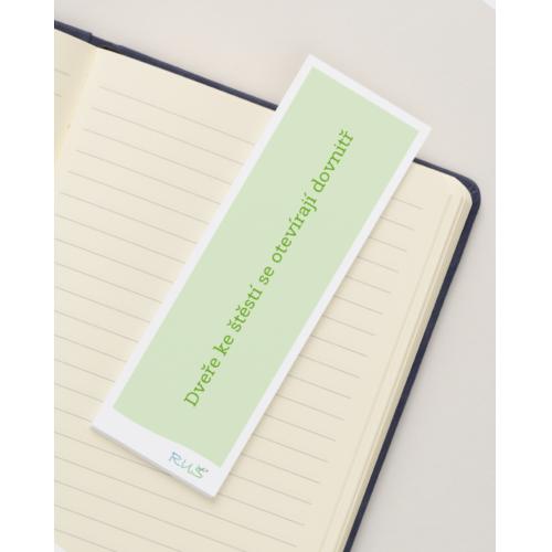 Záložka do knihy - zelená