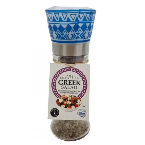 Řecká ochucená sůl Řecký salát – mlýnek 160 g