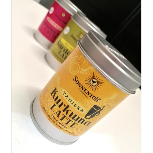 Kurkumové latté vanilkové