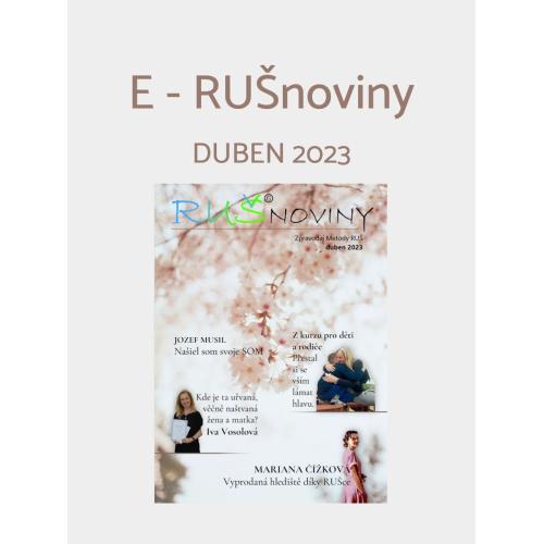 E-RUŠnoviny v pdf duben 2023