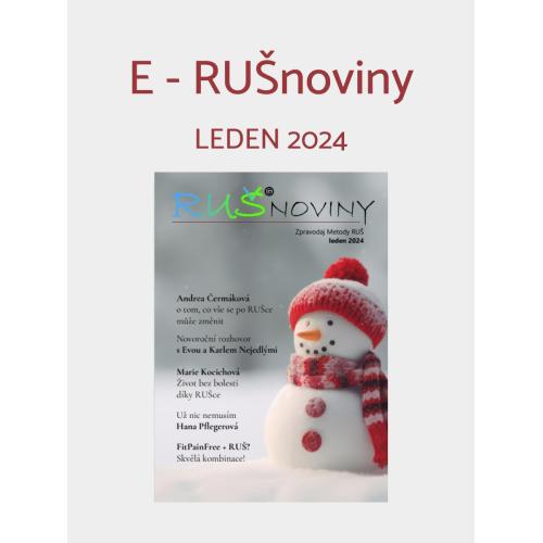 E-RUŠnoviny v pdf leden 2024