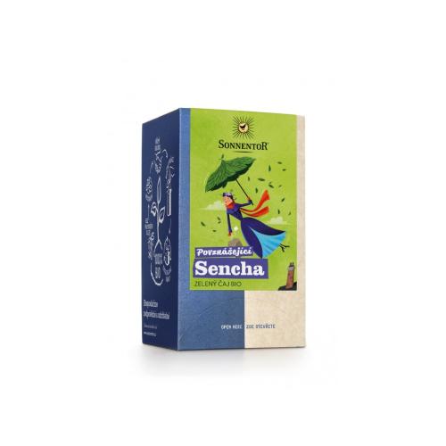 Povznášející Sencha  zelený čaj Sonnentor