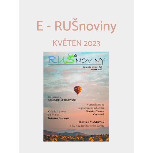 E-RUŠnoviny v pdf květen 2023